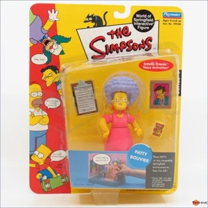 The Simpsons - Patty Bouvier - series 4 World of Springfield by Playmates - worn - Picture 1 of 3
