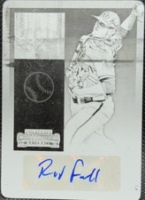 RILEY FERRELL 2015 Panini Contenders RC AUTO PRINTING PLATE SP 1/1 Astros TCU of