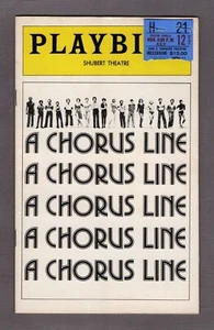 Ann Reinking "A CHORUS LINE" Michael Bennett 1976 Broadway Playbill with Ticket - Picture 1 of 10