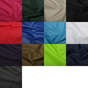 Tela efecto lona resistente al agua muebles suaves drapeado exterior 150 cm ancho - Imagen 1 de 14
