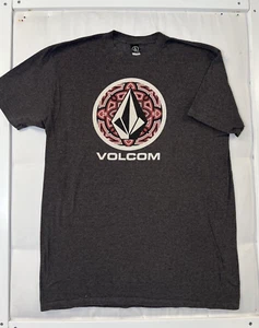 VTG Volcom Mens T-Shirt XL Gray Short Sleeve Logo Tee - Picture 1 of 7
