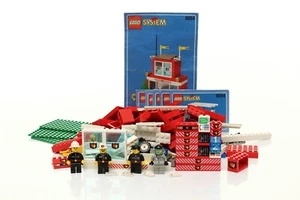 Lego Town Jr. Fire Set 6554 Blaze Brigade 100% complete + instructions 1997 - Picture 1 of 5