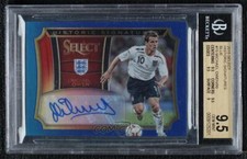 2015 Panini Select Historic Signatures Blue Prizm /99 Michael Owen BGS 9.5 Auto