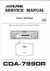 Alpine  Service Manual  für CDA - 7990 R englisch Copy
