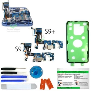 Samsung Galaxy S9/S9+ USB Charging Port Flex Cable Replacement Kit G960U/G965U - Picture 1 of 12