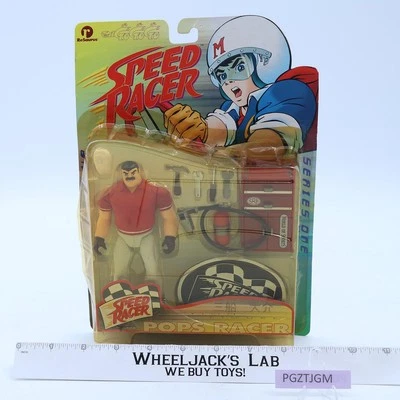 Figura de acción Pops Racer Speed Racer Series 1 1999 ReSaurus NUEVA PRECINTADA Foto 1 de 4