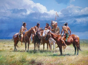 Martin Grelle Waiting on the Wolves Signed Open Edition - Picture 1 of 1