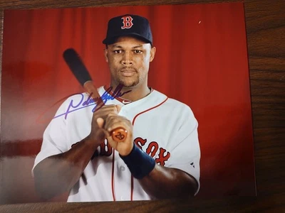 阿德里安·贝尔特,名人堂,波士顿红袜队签名亲笔签名 10 x 8 照片 — 第 1/3 张图片