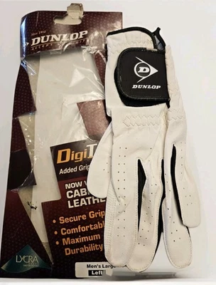 Guante de golf Dunlop Digitech DuPont grande izquierdo para hombre Foto 1 de 2