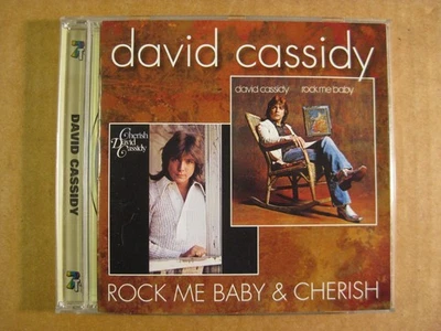 DAVID CASSIDY - Rock Me Baby & Cherish  (Double Album CD) The Partridge Family - Imagem 1 de 3