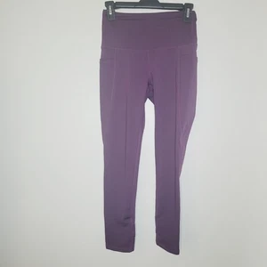 LegEnd Leggings Lila Damen Small High Waist Kompression Taschen Gym Training - Bild 1 von 9
