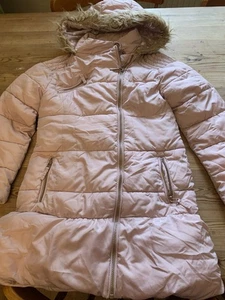 Next 9-10 Years Girls light pink Coat Jacket good used condition - Picture 1 of 5