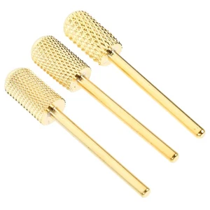 Brocas de uñas profesionales 3 piezas taladro manicura salón suministros - Imagen 1 de 12