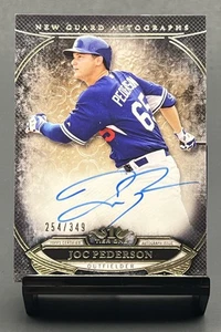 Joc Pederson #/349 2015 Topps Tier One - New Guard Autographs #NGA-JPE Dodgers - Picture 1 of 2