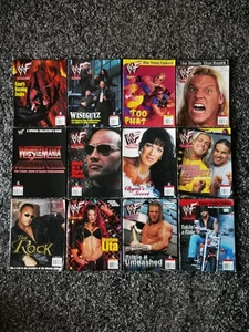 Lot of 12 x 2000 WWF Wrestling Magazine Collection Kane Edge Undertaker Rock  - Picture 1 of 10