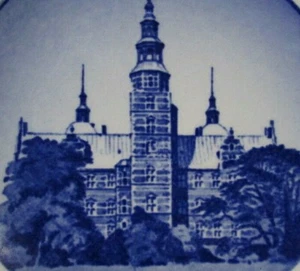 Royal Copenhagen 2010 Plakette Rosenborg 1936 Vintage 8 cm - Bild 1 von 4