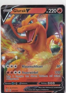Pokemon Card Flaming Darkness No. 19/189 Charizard V German - Picture 1 of 1