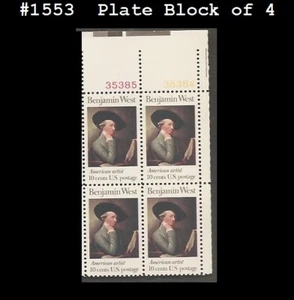 USA5 #1553 MNH PB4 Benjamin West - Bild 1 von 1