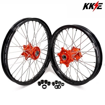 Llanta KKE 21/18 CNC para KTM MXC EXC 125 250 300 400 520 2000-2002 Foto 1 de 4