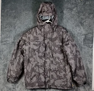 Matix Jacket Men Large Black Camouflage Hooded - Picture 1 of 9