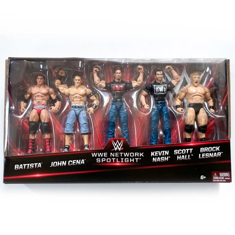 WWE Elite Collection NETWORK SPOTLIGHT 2002 Figure Box Set Custom Repack WWF nWo Cover