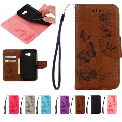 10шт/лот выбитый бабочка бумажник Flip PU кожаный чехол для iPhone Samsung LG - Изображение 1 из 4
