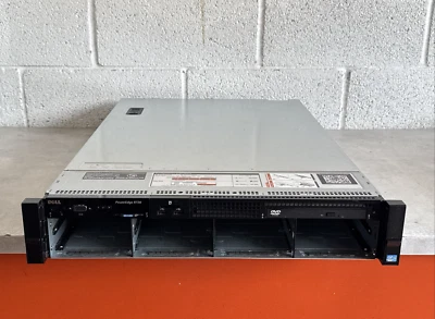 Servidor Dell Poweredge R720 8 bahías LFF | E5-2640 V2 | 128 GB de RAM | Sin HD | H310 Foto 1 de 4