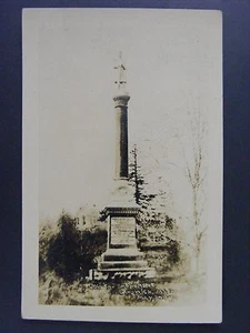 Sandwich Massachusetts MA Soldiers Monumento Foto Real Postal RPPC 1911 - Imagen 1 de 2