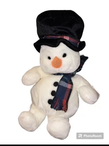 Mary Meyer Vintage 1998 Bluster Snowman Plush With Tags - Picture 1 of 3