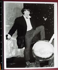 Doctor Who 10 x 8" B&W photo. Patrick Troughton & Blue Peter Competition winner