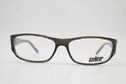 Brille ZNIRP DESIGN 239 Braun Blau Oval Brillengestell eyeglasses Neu