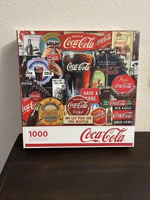 Nuevo Rompecabezas Sellado Coca-Cola Décadas de Tradición Springbok 1000 Piezas Foto 1 de 3
