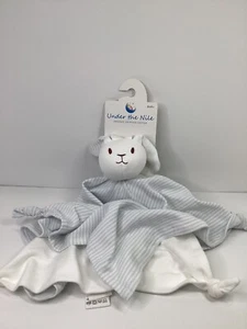 Under the Nile Organic Egyptian Cotton Bunny Rabbit Lovey Security Blanket - Picture 1 of 3