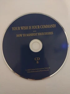 Your Wish is Your Command CD 8 Only Kevin Trudeau Replacement Compact Disc Eight - Imagen 1 de 4