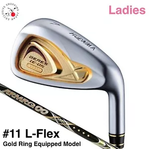 HONMA BERES IE-05 Ladies Iron #11 ARMRQ ∞ 39 4S 4 Star Flex L Gold Ring Equipped - Picture 1 of 5
