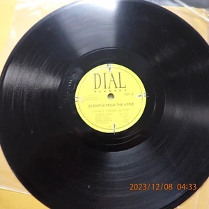 E 78 Charlie Parker Miles Davis Dial Records 1021 Scrapple From The Apple Don't - Picture 1 of 2