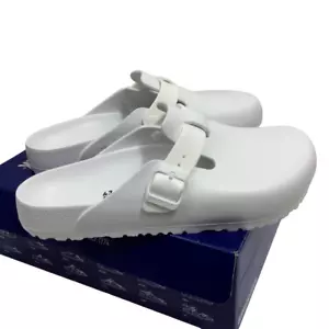 Birkenstock Herren Boston Essentials Eva Clog Weiß Größe 11 US Neu mit Etikett - Bild 1 von 18