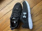Under Armour Assert 9 Shoes Size 6.5 Low Black White NEW