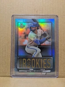 2022 Bowman Platinum Renowned Rookies MJ Melendez #RR-9 Royals RC - Picture 1 of 2