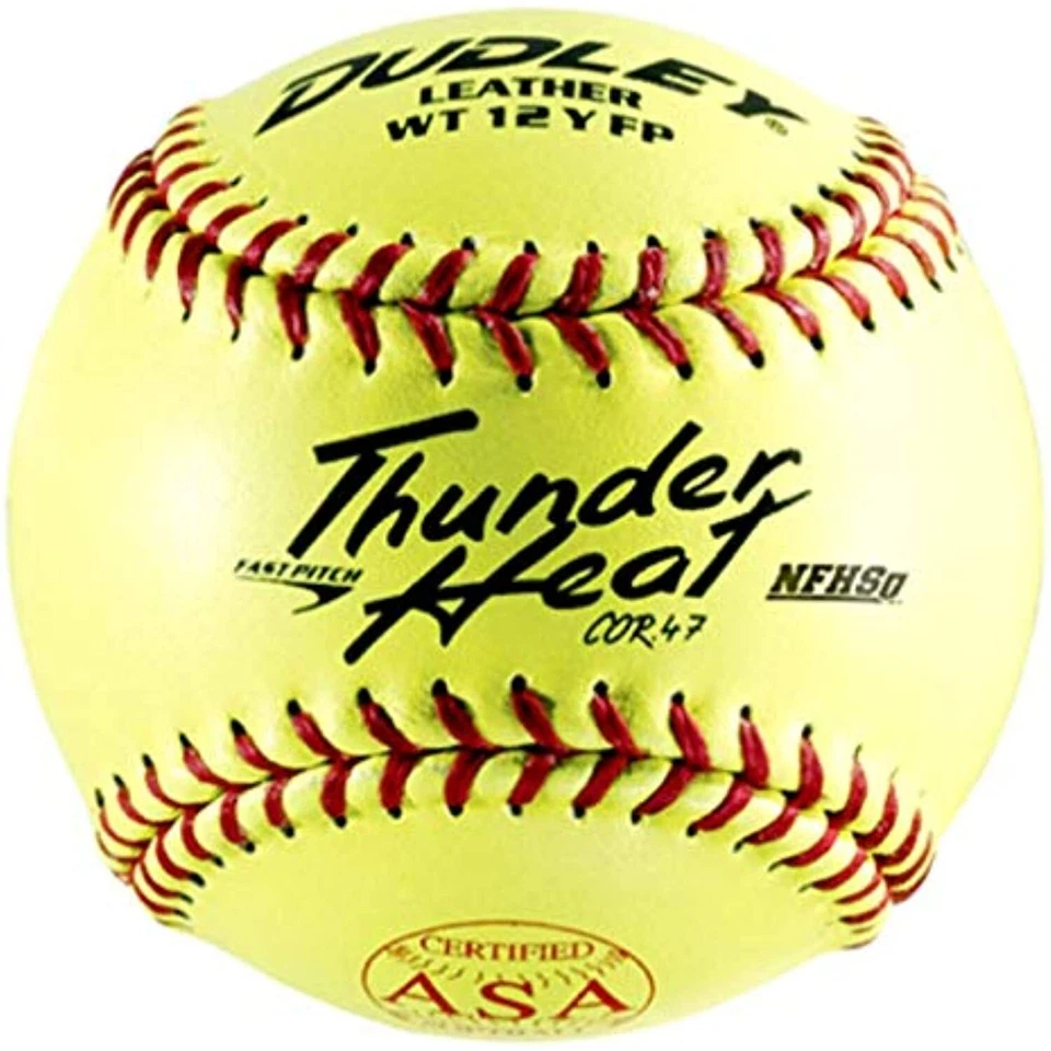 Dudley 4d147yr Poly Core Thunder Heat Softball 12 Inch