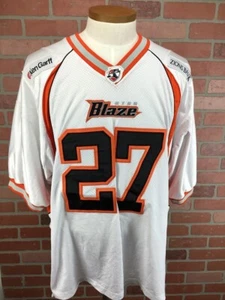 Maglia Utah Blaze AFL Arena Football League Huffaker cucita squadra emessa taglia XL - Foto 1 di 6