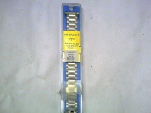 Vintage Bowles Watch band 369W Bow-Flex Tie-Twist Flex it Long Adjustable Gold - Picture 1 of 2