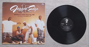 VINYLE 12" 33T RPM / JAGGED EDGE CO-STARRING NELLY "WHERE THE PARTY AT" 2001 RAP - Imagen 1 de 2