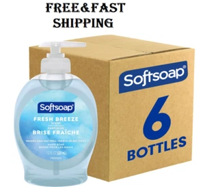 Softsoap Liquid Hand Soap, Fresh Breeze - 7.5 Fl Oz Pack of 6 - Picture 1 of 11