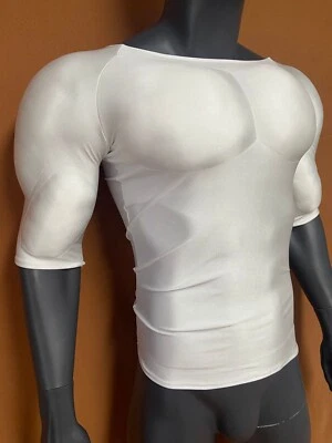 Camiseta Manga Corta Ropa Muscular Personalizada Traje Muscular Color Personalizado Traje Foto 1 de 4