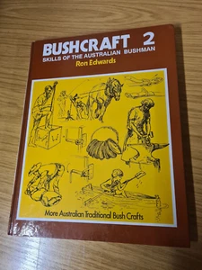 BUSHCRAFT 2 RON EDWARDS HB Buch australisches traditionelles Bush-Handwerk gebunden gut - Bild 1 von 4