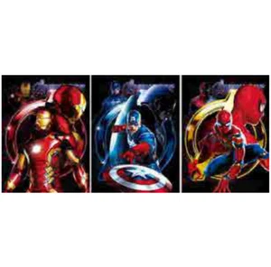Iron man, Spiderman. Captain America 11.6" x 15.5" 3D Flip poster heavy duty #59 - Bild 1 von 1