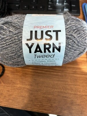 Premier Just Yarn Tweed. Cor: Denim Tweed #2019-01 #4 médio - Imagem 1 de 2