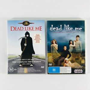 Dead Like Me, Seasons 1 & 2 DVD's 8 discs in total M15+ Region 4 