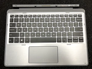 Dell Latitude 7200 7210 2-in-1 Tablet Travel Detachable Keyboard AG00BK-US 24D3M - Picture 1 of 4